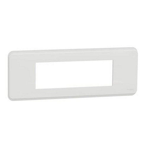 Unica Pro - plaque de finition - Blanc antimicrobien - 6 modules-NU411620-3606489456610-SCHNEIDER ELECTRIC FRANCE