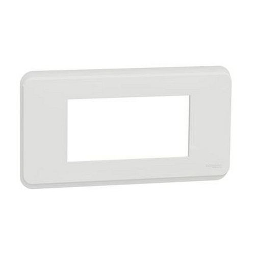 Unica Pro - plaque de finition - Blanc antimicrobien - 4 modules-NU411420-3606489456573-SCHNEIDER ELECTRIC FRANCE
