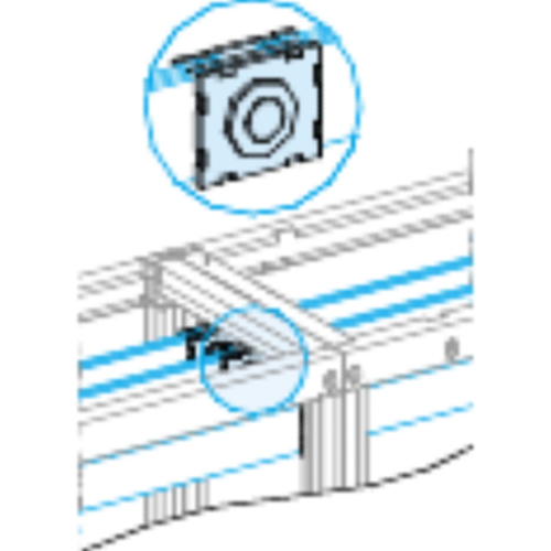 PrismaSeT P Active - Eclisse jeu de barres horizontal 50/60 mm-LVS04640-3606481867025-SCHNEIDER ELECTRIC FRANCE