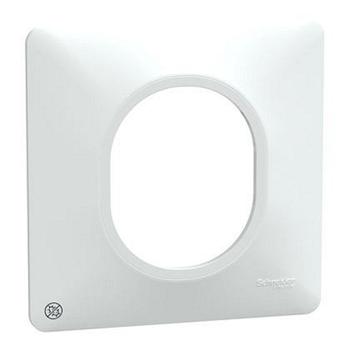 Ovalis - Plaque de finition - 1 poste Antibactérien-S300702-3606482181342-SCHNEIDER ELECTRIC FRANCE