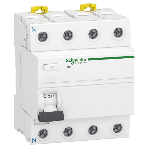 Acti9 iIDK - interrupteur différentiel - PdC 4,5kA 4P 40A type AC 30mA-A9R55440-3606480688478-SCHNEIDER ELECTRIC FRANCE