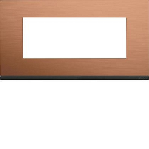 Plaque gallery 5 modules entraxe 71mm matiere copper alu-WXP4605-3250617197786-HAGER