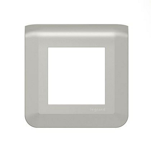 Plaque de finition Mosaic pour 2 modules alu-079302L-3414971579866-LEGRAND