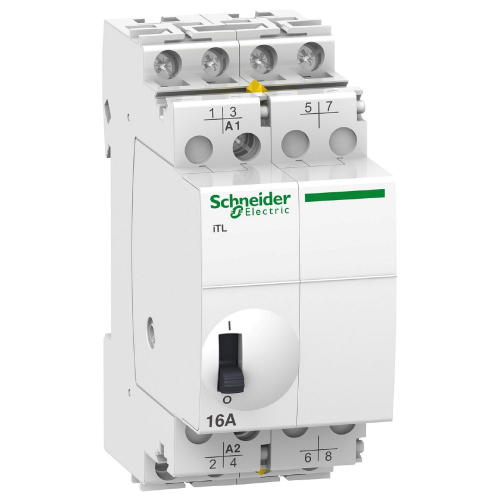 Acti9, iTL télérupteur 16A 4NO 230...240VCA 110VCC 50-60Hz-A9C30814-3606480091902-SCHNEIDER ELECTRIC FRANCE