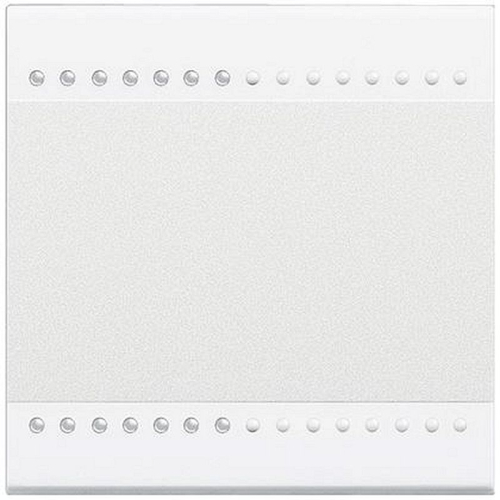 Manette Livinglight neutre type bascule 2 modules - blanc-N4911M2N-8005543434727-BTICINO