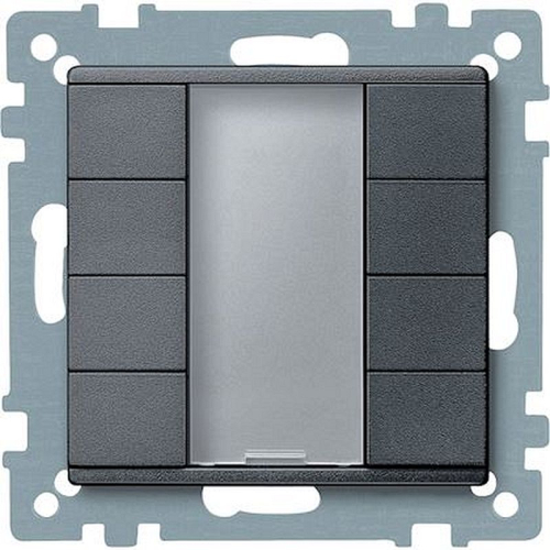 KNX M-Plan - commande multifonction - 8 BP - anthracite-MTN627814-3606485011134-SCHNEIDER ELECTRIC FRANCE