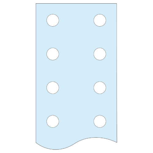 Linergy BS - Barre pour JdB vertical - plate perforée - L= 1675mm - 80x5-LVS04518-3606481870438-SCHNEIDER ELECTRIC FRANCE