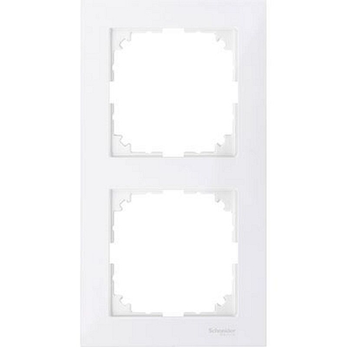 M-PURE CADRE DOUBLE BLANC POLAIRE-MTN4020-3619-3606480592997-SCHNEIDER ELECTRIC FRANCE