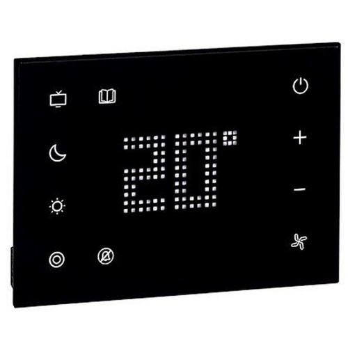 Commande tête de lit tactile pour chambre d'hôtel - noir-048772-3414971201507-LEGRAND