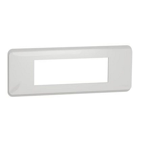 Unica Pro - plaque de finition - Blanc - 6 modules-NU411618-3606489456603-SCHNEIDER ELECTRIC FRANCE