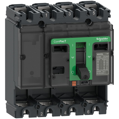 ComPacT NSX160F - bloc de coupure sans déclencheur - 160A - 4P - 36kA - fixe-C16F4-3606481999818-SCHNEIDER ELECTRIC FRANCE