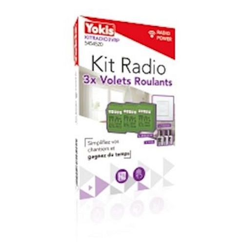 Kit centralisation 3 volets roulants radio Power-KITRADIO3VRP-3760054545205-YOKIS