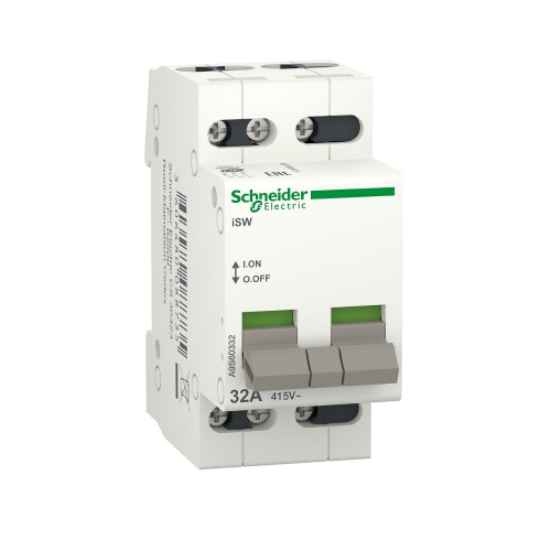 Acti9, iSW interrupteur de commande 3P 32A 415VCA-A9S60332-3606480088735-SCHNEIDER ELECTRIC FRANCE