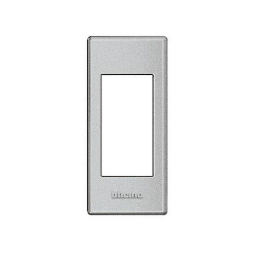 Plaque avec support Livinglight installation profilé ou saillie - Tech 1 module-LND4811TE-8005543457634-BTICINO