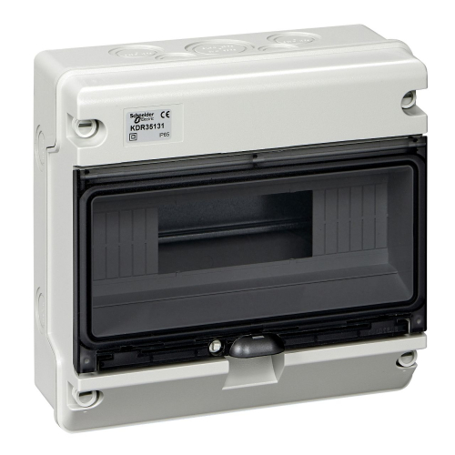 Kaedra XT coffret étanche pour appareillage modulaire 1 rangée 12 modules IP65-KDR35131-3606480697739-SCHNEIDER ELECTRIC FRANCE