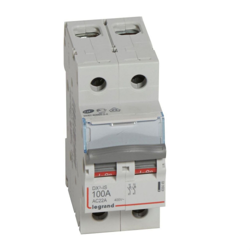 Interrupteur-sectionneur DX³-IS 2P 400V~ - 100A - 2 modules-406449-3245064064491-LEGRAND