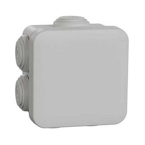 Mureva Box, boite de dérivation IP55 + embouts 65x65x45, gris-ENN05032-3295150050327-SCHNEIDER ELECTRIC FRANCE