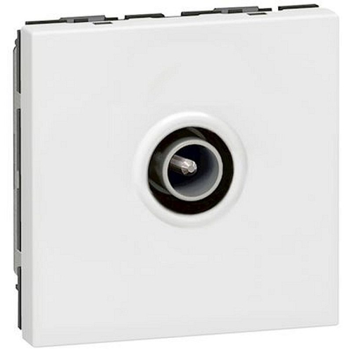 Prise télévision D=9,52mm mâle Mosaic 2 modules - blanc-078782-3245060787820-LEGRAND