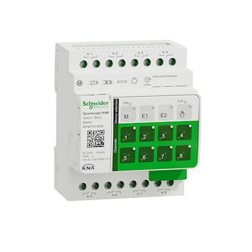 SpaceLogic KNX - commutation volet/store - 8 sorties 10AX/16AC1 - master-MTN6705-0008-3606481816962-SCHNEIDER ELECTRIC FRANCE