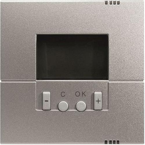 Kallysta enjoliveur pour thermostat programmable coloris Titane-WK793T-3250617079327-HAGER