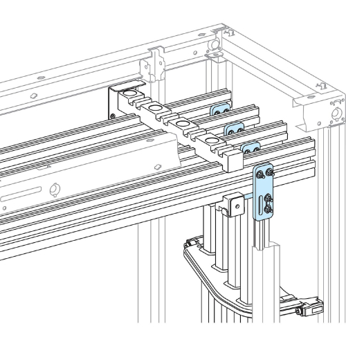 Linergy LGYE - Liaison plate entre JdB Vert/Horiz < = 1600A - avec visserie-LVS04602-3606481867957-SCHNEIDER ELECTRIC FRANCE