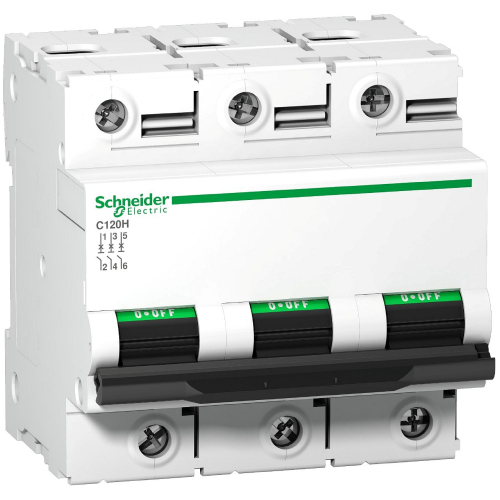 Disjoncteur C120H 3P 80 A, courbe B, 15 kA-A9N18424-3606480379956-SCHNEIDER ELECTRIC FRANCE