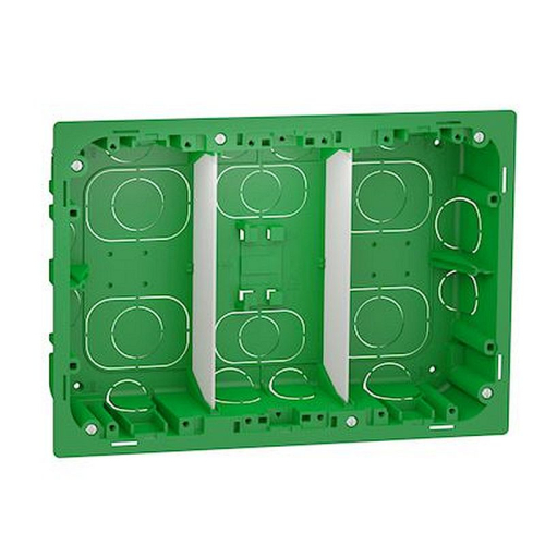 Unica - boîte de concentration encastrée - 3 col de 4 mod - à compléter-NU8734-3606489458546-SCHNEIDER ELECTRIC FRANCE