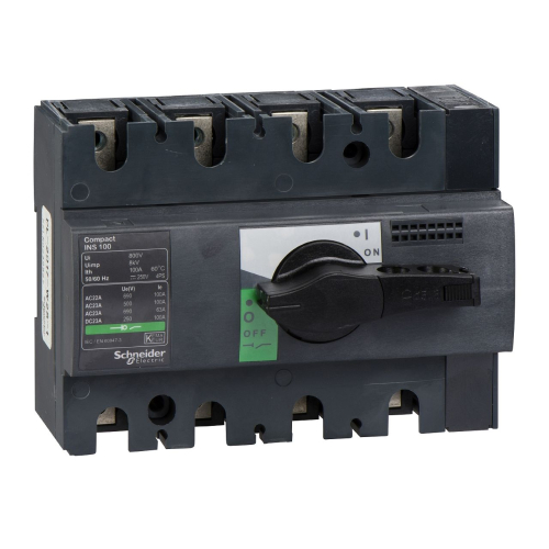 interrupteursectionneur Interpact INS100 4P 100 A-28909-3303430289098-SCHNEIDER ELECTRIC FRANCE