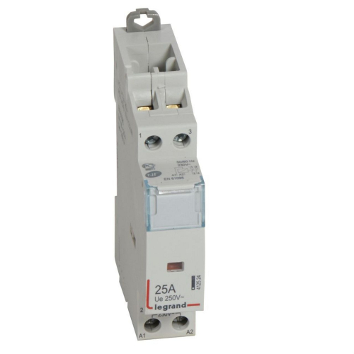 Contacteur de puissance bobine 230V~ - 2P - 250V~~ - 25 A - 2 O - 1 module-412524-3245064125246-LEGRAND