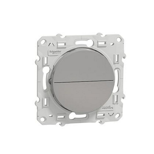 Odace, poussoir Alu, 2 boutons montée/descente pour volets-roulants-S530207-3606480391408-SCHNEIDER ELECTRIC FRANCE