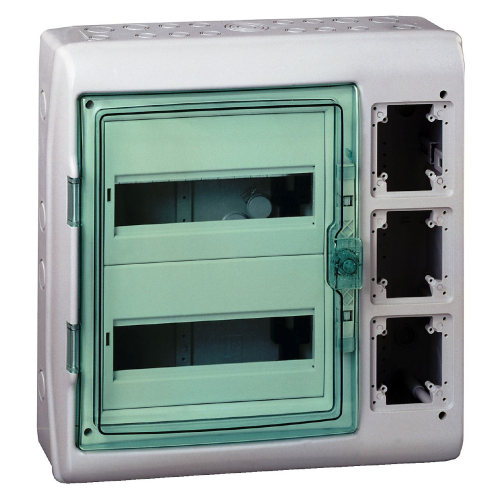 Kaedra - coffret polyvalent - 448 x 460 mm - 24 modules - 3 ouvertures-13971-3303430139713-SCHNEIDER ELECTRIC FRANCE