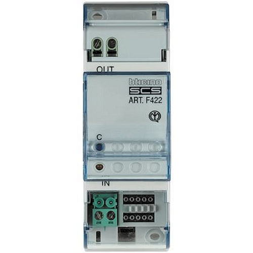 Interface modulaire BUS-BUS pour extension d'installation - 2 modules-F422-8012199490854-BTICINO