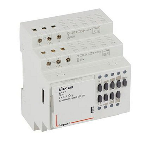 Extension modulaire pour controleur BUS/KNX 002660 - 4 modules-002660-3245060026608-LEGRAND