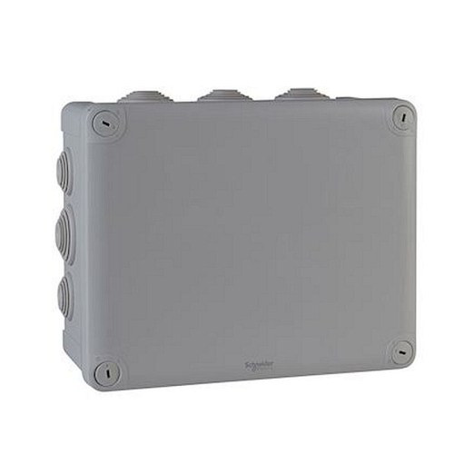 Mureva Box, boite de dérivation IP55 + embouts 225x175x100, gris-ENN05013-3295150050136-SCHNEIDER ELECTRIC FRANCE