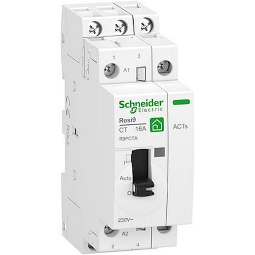 Rési9 - contacteur wiser auxiliarisé - 2NO - 25A-R9PCTA-3606481278555-SCHNEIDER ELECTRIC FRANCE