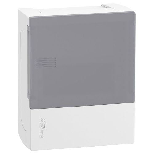 Pragma - mini coffret en saillie - 1x6 mod. - portillon transp. - bornier terre-MIP11106T-3606480145728-SCHNEIDER ELECTRIC FRANCE