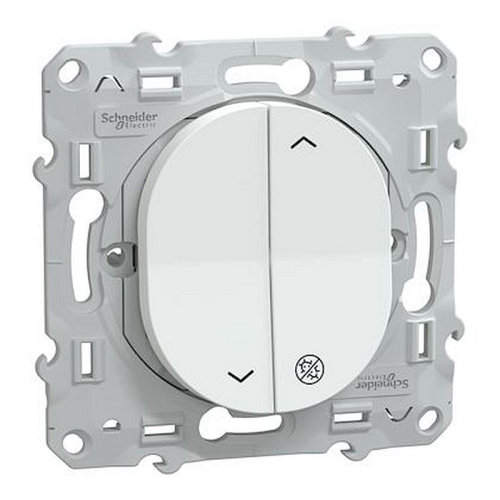 Ovalis - interrupteur 2 boutons pour volet roulant - 6AX - Antibactérien-S300208-3606482181304-SCHNEIDER ELECTRIC FRANCE