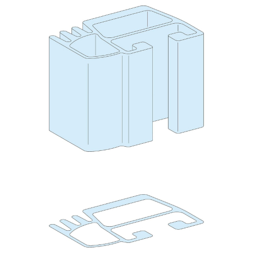 Linergy LGY - Profil pour JdB vertical - 1000A - L= 1670mm-LVS04504-3606481870339-SCHNEIDER ELECTRIC FRANCE