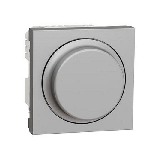 Unica - variateur rotatif universel - Alu - méca seul-NU351430-3606485445632-SCHNEIDER ELECTRIC FRANCE