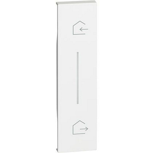 Enjoliveur Living Now with Netatmo pour commande départ/arrivée 1 module - blanc-BTKW40-8005543677643-BTICINO