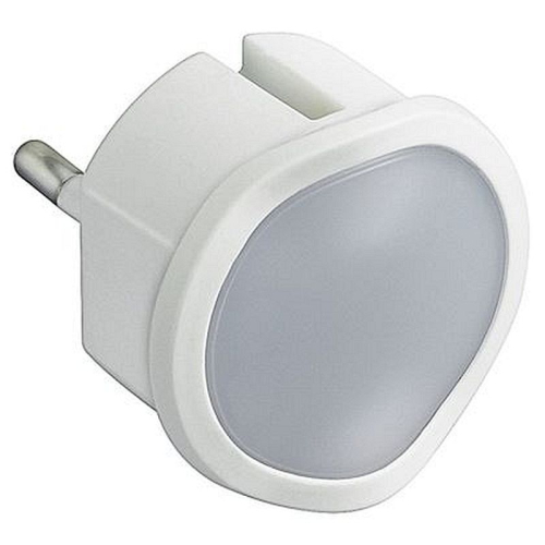 Veilleuse lampe torche avec batterie et 2 LEDs et fiche 2P - blanc-050678-3414970010643-LEGRAND