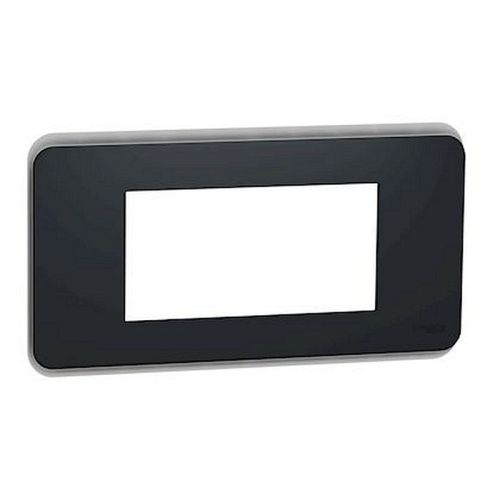 Unica Pro - plaque de finition - Anthracite - 4 modules-NU411454-3606489456597-SCHNEIDER ELECTRIC FRANCE