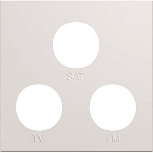 Enjoliveur prise TV+FM+SAT gallery 2 modules pure-WXD256B-3250617190879-HAGER