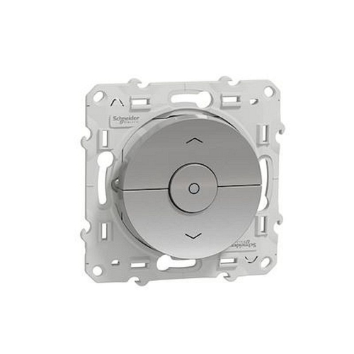 Odace, interrupteur Alu, 3 boutons montée/descente/stop pour volets-roulants-S530208-3606480391415-SCHNEIDER ELECTRIC FRANCE