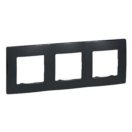 Plaque Niloé 3 postes - Onyx-096721-3245060967215-LEGRAND