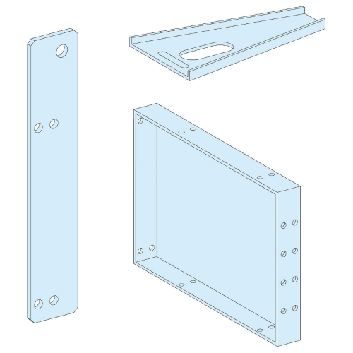 PrismaSeT G Active - Gousset de socle latéral - IP55 - H=150mm - RAL7016-LVS08392-3606481869456-SCHNEIDER ELECTRIC FRANCE