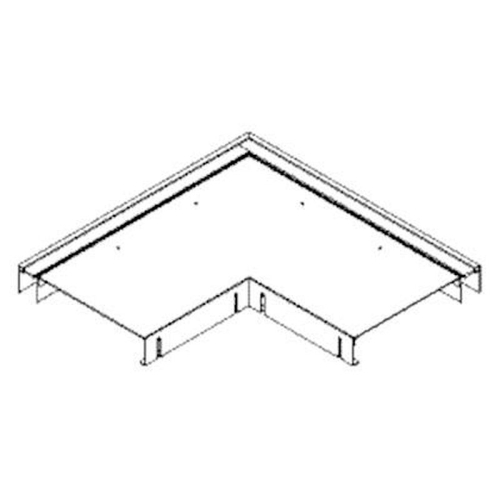 Couvercle pour angle plat interieur, pour goulotte sol, BKB 25085-BKB2508554B-4012740846707-HAGER