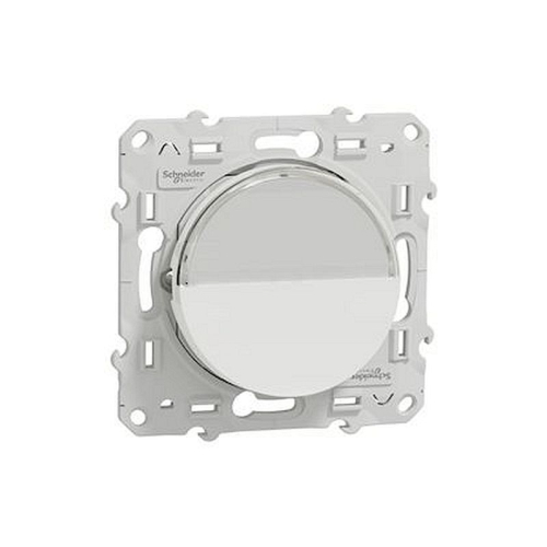 Odace, poussoir avec porte-étiquette Blanc, à vis-S520266-3606480319648-SCHNEIDER ELECTRIC FRANCE