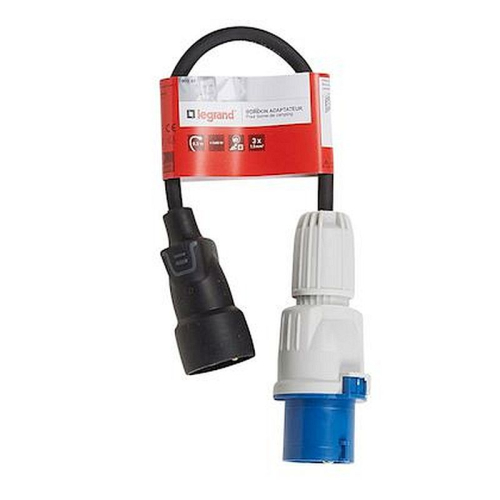 Cordon adaptateur pour borne de camping longueur 0,3m - avec étiquette Gencod-090040-3245060900403-LEGRAND