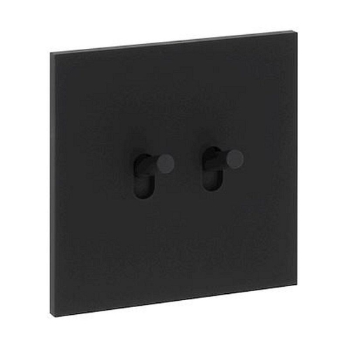 Art d'Arnould univers Epure double poussoir - noir mat-67812-3233620678121-ARNOULD